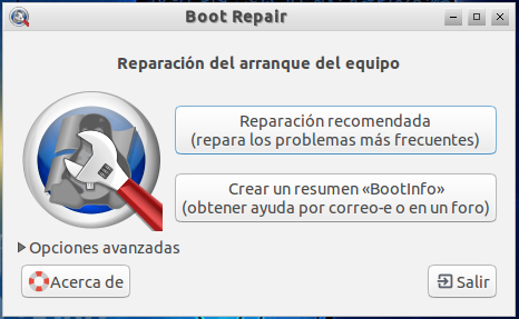 Boot Repacion recomendada