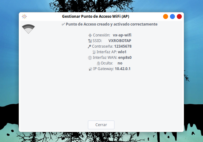 AP levantado