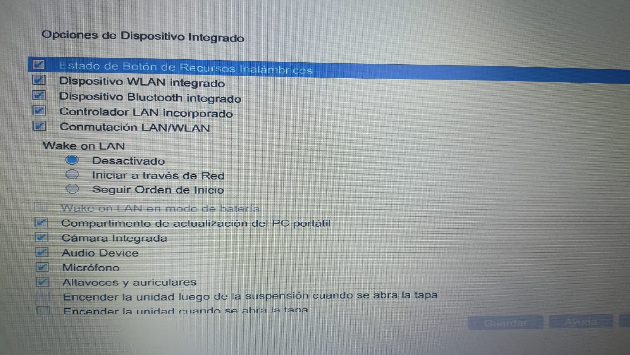 Problema de reinicio automático por red en HP Probook 640G