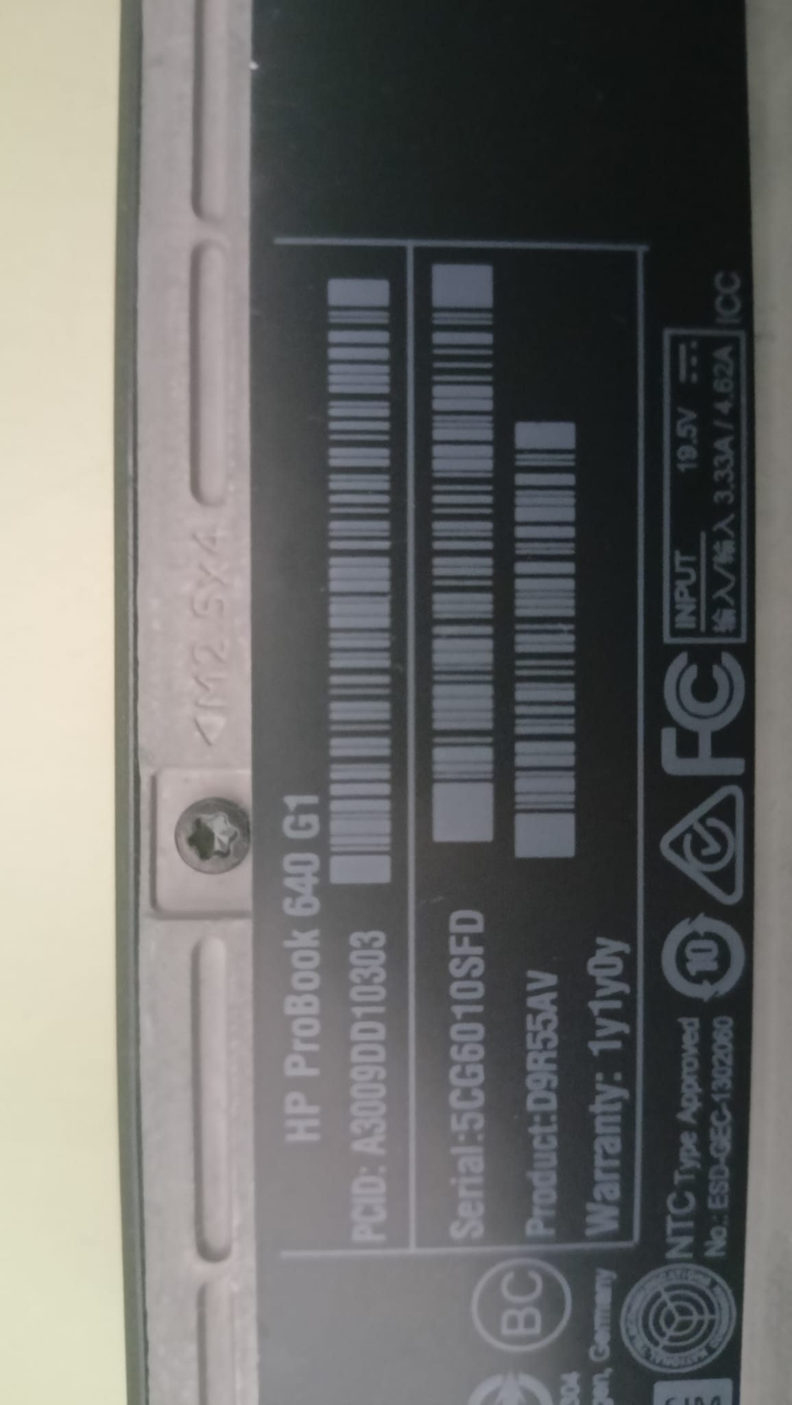 Problema de reinicio automático por red en HP Probook 640G